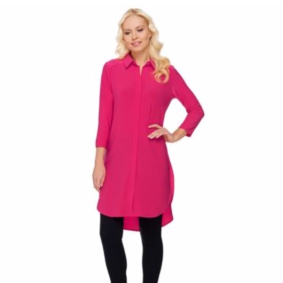 Women with Control Regular Tunic Cherry Crush XXS - Picture 1 of 5